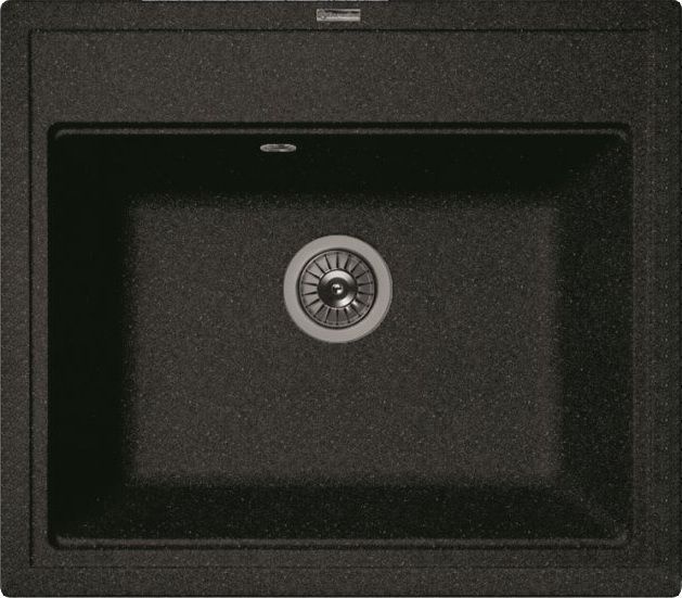 Мойка кухонная Florentina Липси 600 черный 20.120.D0600.102 - 0