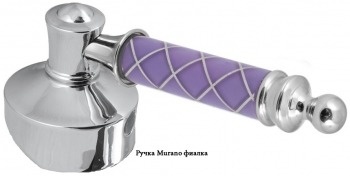 Смеситель для раковины Boheme Vogue хром с фиолетовым 221-MR-V - 1