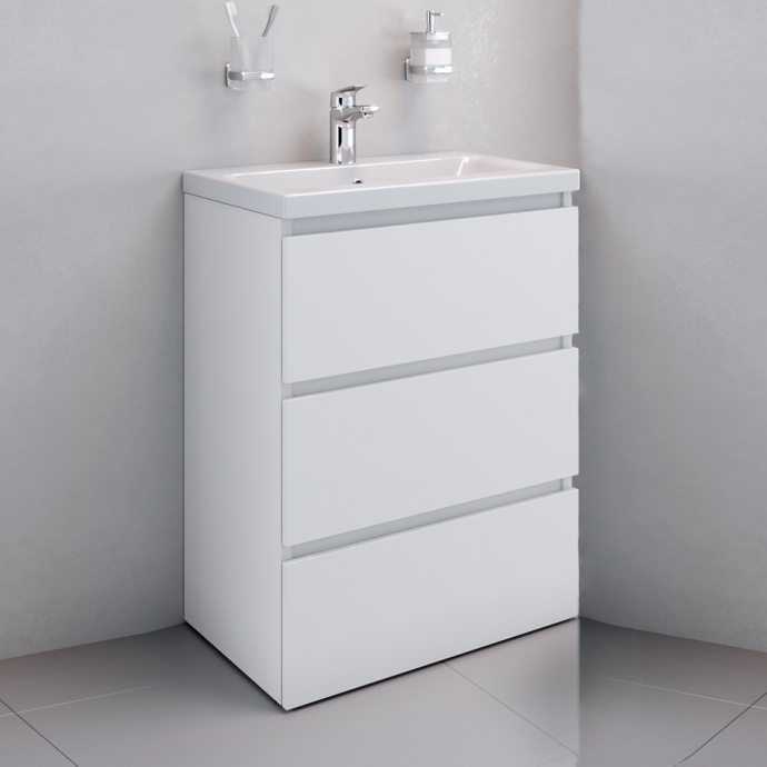 Тумба с раковиной Am.Pm Gem S 60 напольная - 0