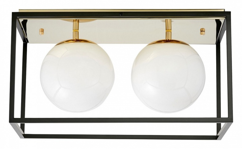 Накладной светильник LUMINA DECO  LDC 8060-2 F.GD+BK - 2