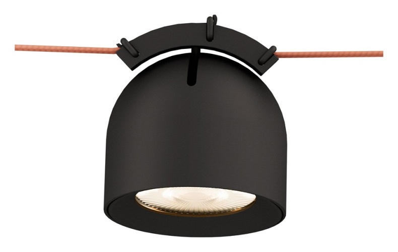 Накладной светильник Denkirs BELTY SPOT DK5540-BK - 0