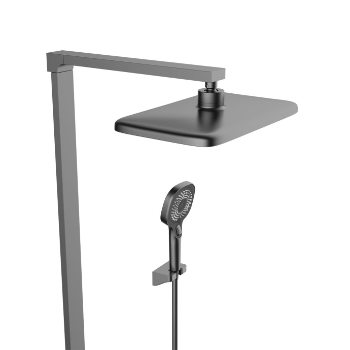 Душевая стойка Vincea Inspire термостатическая сталь VSFS-3I13TGM - 1