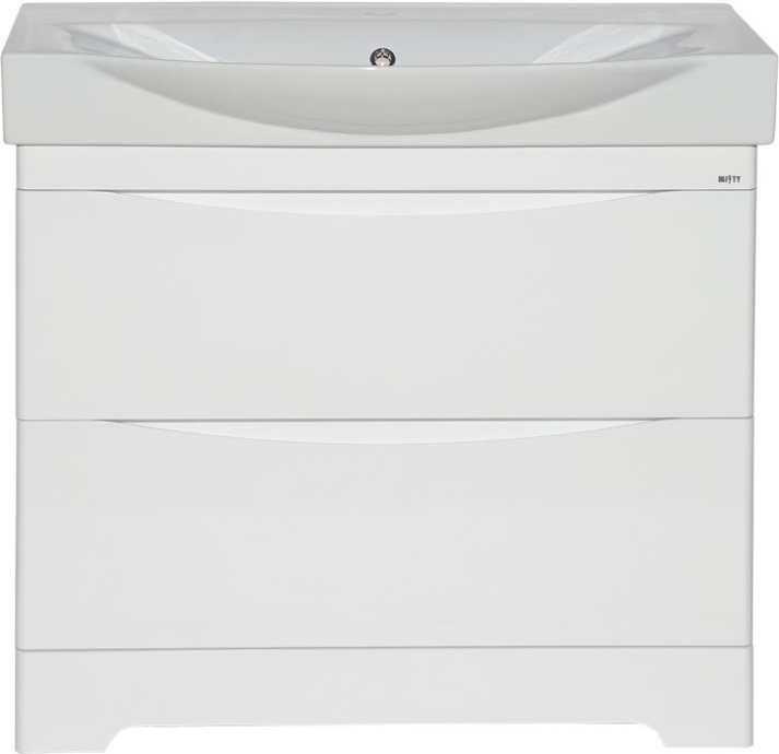 Мебель для ванной Misty Элвис 85 белая - 3