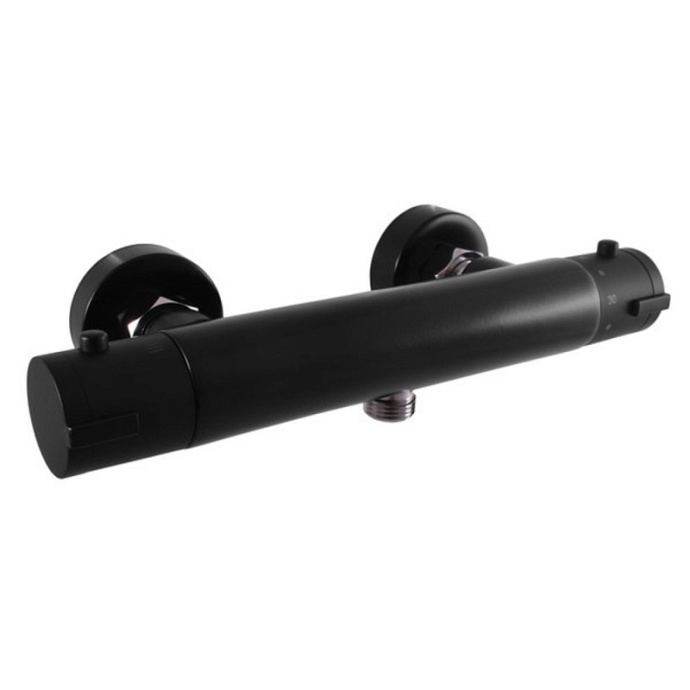 Смеситель для душа термостатический Rav Slezak Termo черный матовый TRM80.5CMATC - 0