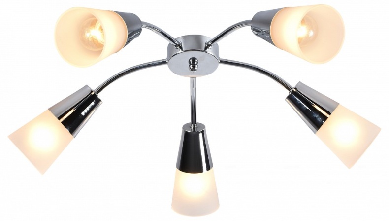 Потолочная люстра Escada Aquilegia 1100/5P Chrome - 0