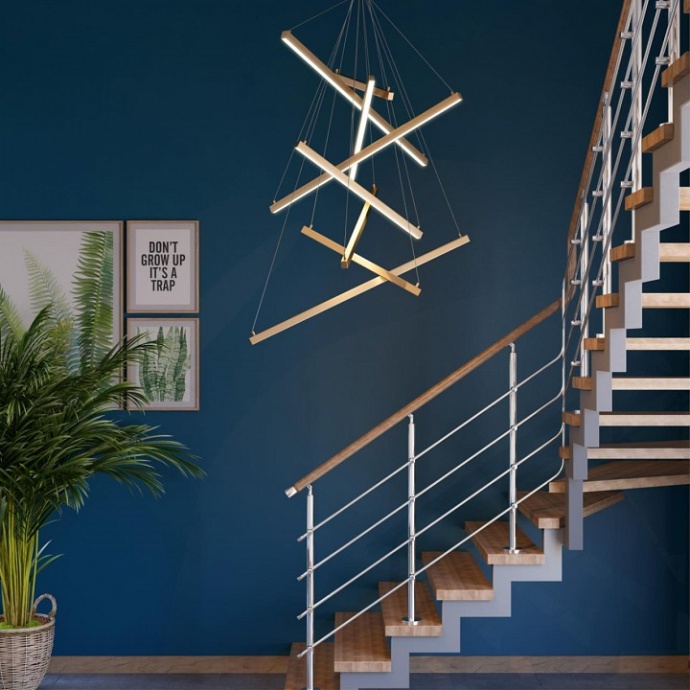 Подвесной светодиодный светильник Odeon Light L-vision Cometa 3860/96L - 4