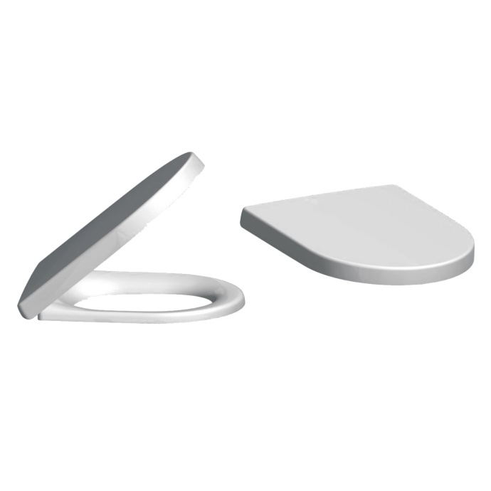 Сиденье для унитаза Villeroy&Boch Avento белое с системой микролифт 9M77C101 - 0