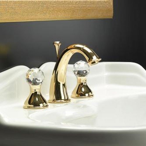 Смеситель для раковины Webert Karenina золото  KA750101010 - 0