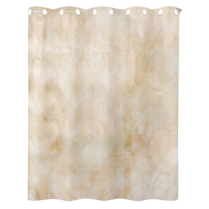 Штора для ванной WasserKraft Aland 200x200 бежевый SC-85104 - 0