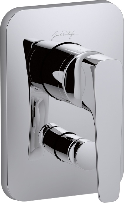 Смеситель Jacob Delafon Aleo+ E98718RU-CP С ВНУТРЕННЕЙ ЧАСТЬЮ для ванны с душем - 0
