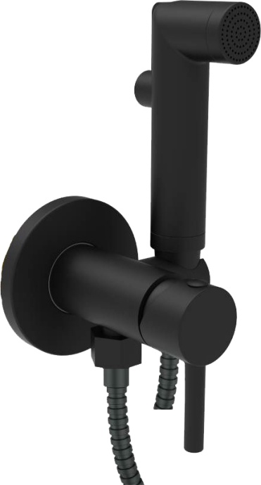 Гигиенический душ Orange, со смесителем, чёрный Karl M05-888b - 0
