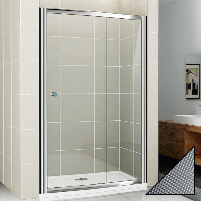 Душевая дверь в нишу Cezares Pratico BF1 155 P Cr PRATICO-BF-1-155-P-Cr - 0