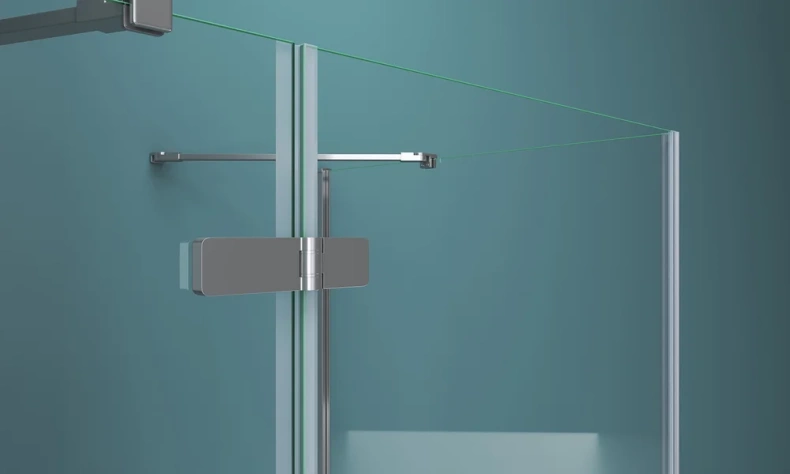  Душевая дверь BelBagno Kraft 80 профиль хром  KRAFT-60/20-C-Cr-L - 2