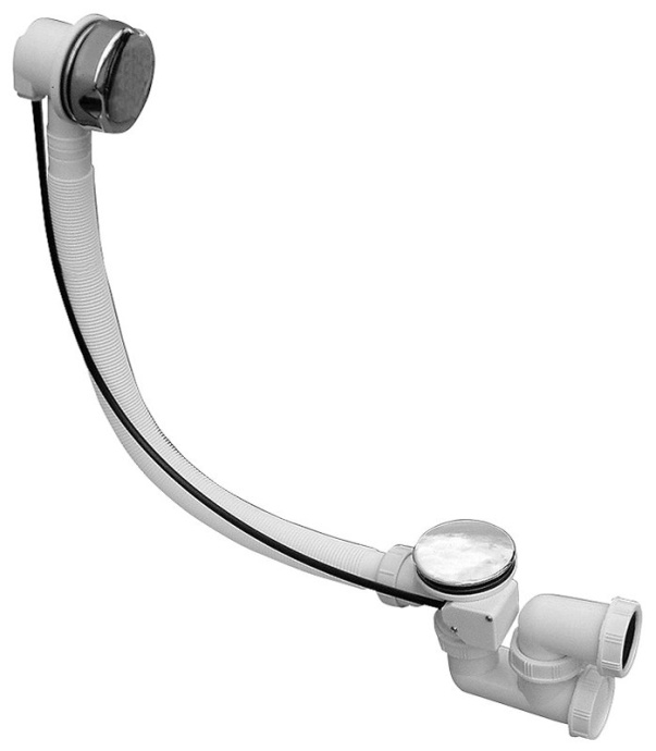 Сифон для ванны RAV SLEZAK металл/пласт 800мм MD0471/80 - 0