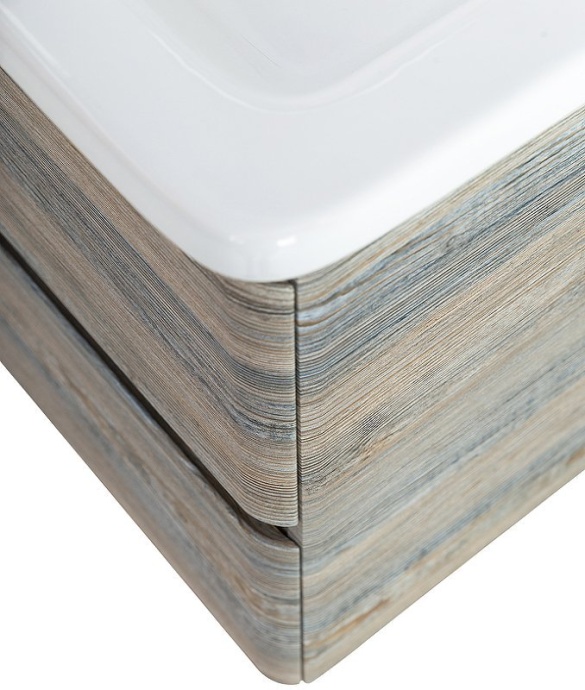 Тумба с раковиной BelBagno Albano 50 светлое дерево - 5