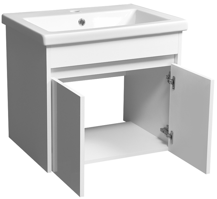 Тумба под раковину Stella Polar Фаворита Сомо 60 белый SP-00000167 - 2