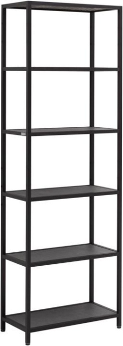 1.33006.BB LIBERTY Стеллаж 60, черный браш (274352) - 0