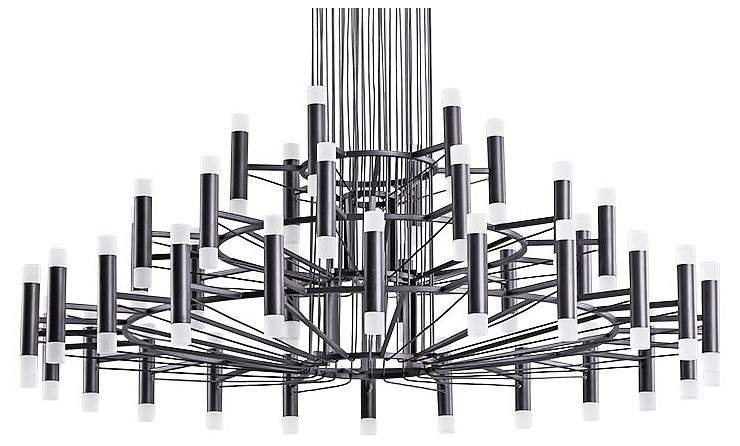 Подвесная люстра Arte Lamp Empire A2482SP-84BK - 0