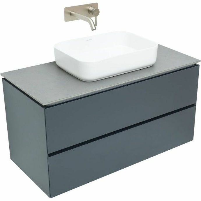 Тумба под раковину Allen Brau Infinity 100 черный матовый 1.21003.AM - 0