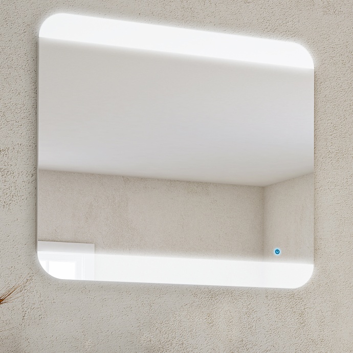 Зеркало Cezares 45007 c LED-подсветкой touch system 80х70 - 0