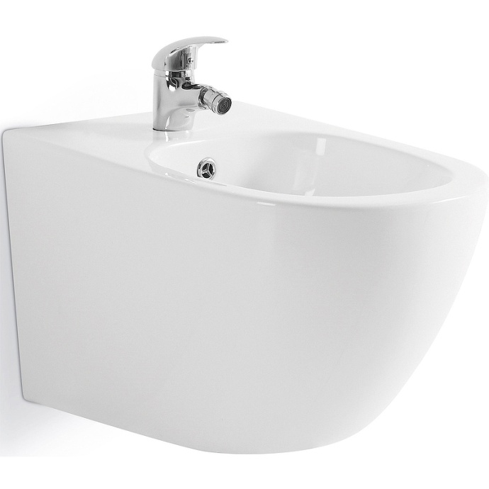 Биде подвесное Ceramalux белый  NS-5376 - 0