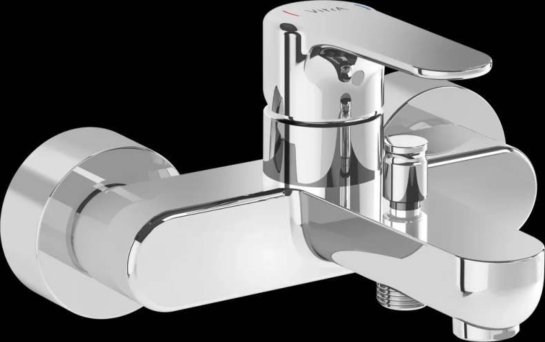 Смеситель для ванны с душем VitrA Root Round хром A42725EXP - 0