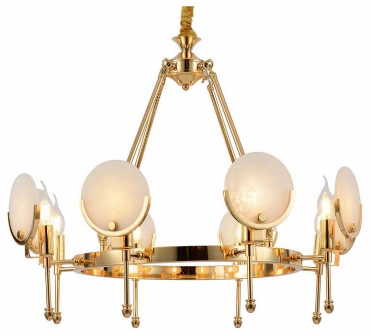 Подвесная люстра LUMINA DECO Montego LDP 8010-8 F.GD - 0