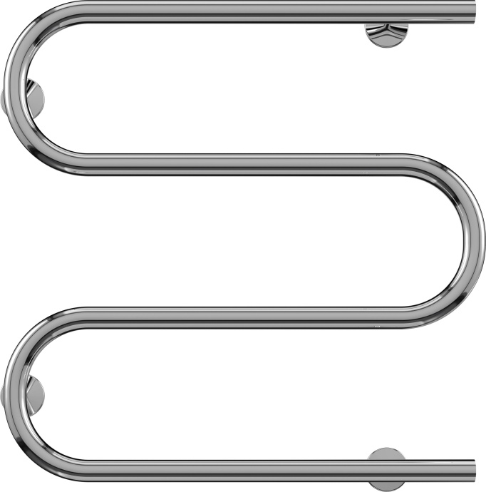 Электрический полотенцесушитель Terminus M-образный 500x500 Хром 4620768883910 - 1