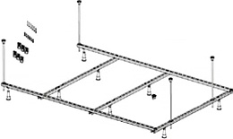 Опорная конструкция для ванны SAVONA 207100 - 0
