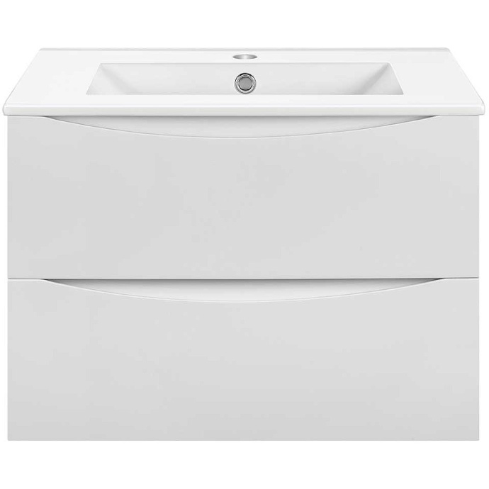 Тумба под раковину Vincea Mia Slim 60 белая VMC-2MC600S1GW - 0