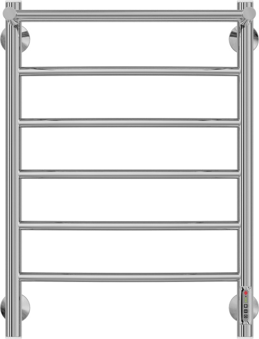 Электрический полотенцесушитель Terminus Классик П6 450x650 с полкой Хром 4630080267107 - 0