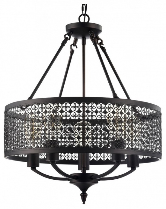 Подвесная люстра Freya Conte FR4166-PL-05C-BL - 0