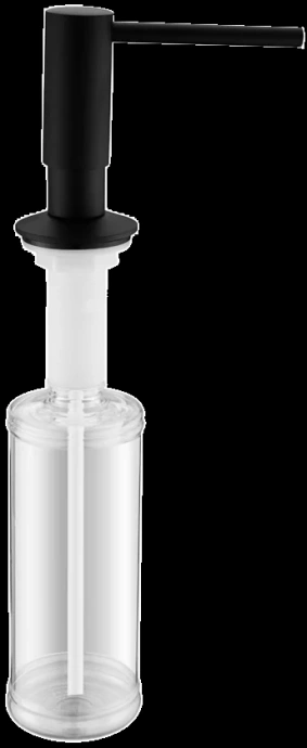 Дозатор для кухонной мойки Paulmark Decus черный матовый D004-401 - 0