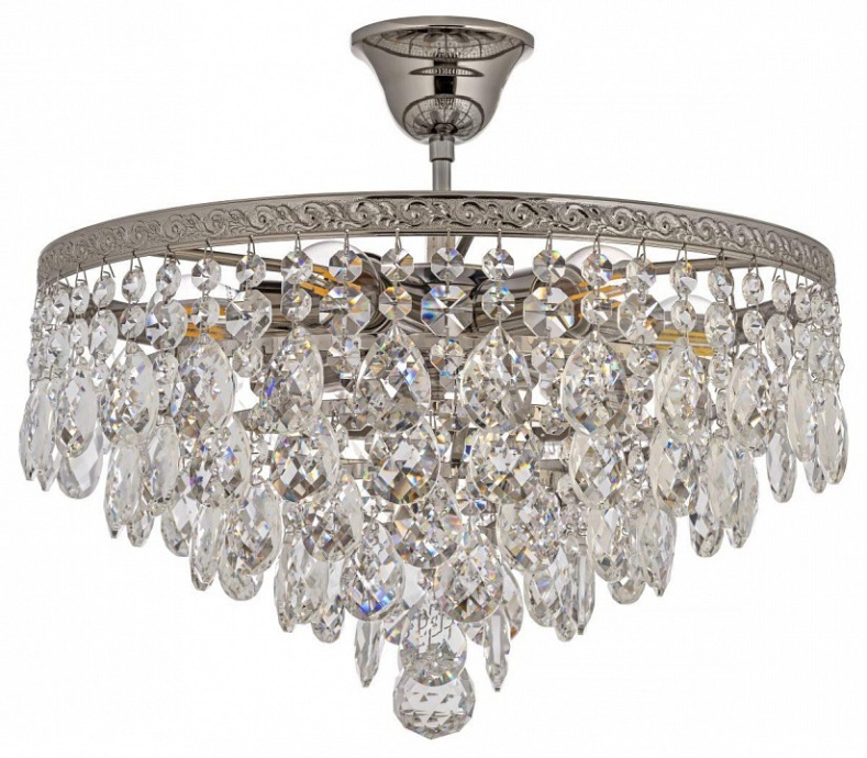 Люстра на штанге Arti Lampadari Castellana Nickel Castellana E 1.3.38.608 N - 0