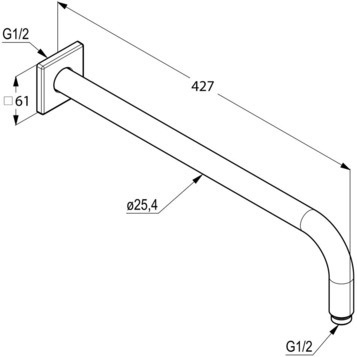 Душевой комплект Kludi Ameo 7 в 1 419300575	 416400575 - 3