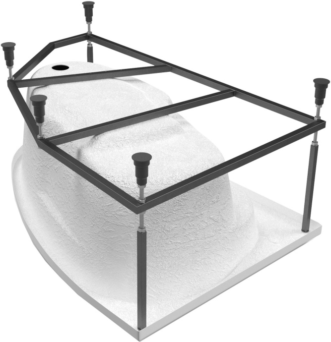 Каркас для ванны Cersanit Joanna RW-JOANNA*140 K-RW-JOANNA*140n - 3
