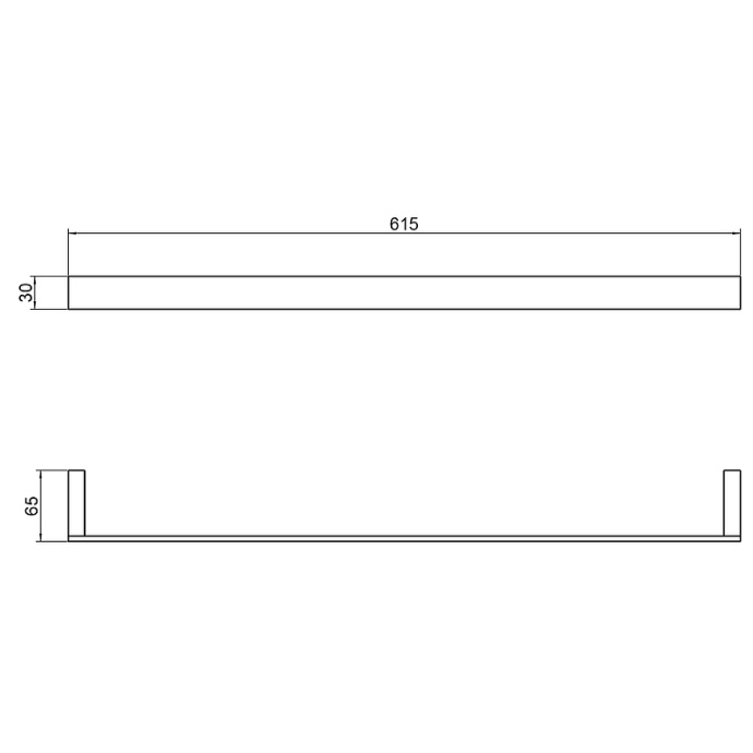 Полотенцедержатель Timo Petruma хром 15253/00 - 1