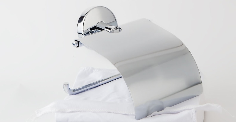 Держатель туалетной бумаги Hansgrohe Logis с крышкой 40523000 - 4