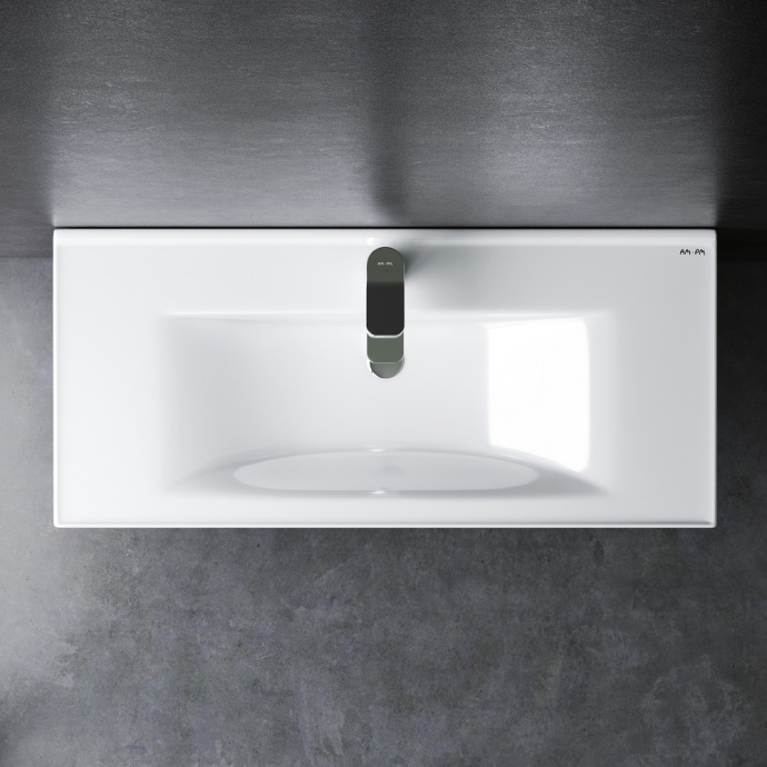Мебельная раковина AM.PM X-Joy 100 белая глянцевая M85AWCC1002WG - 0