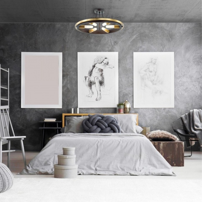 Потолочная люстра Lumion Lofti Maeve 4401/6C - 2