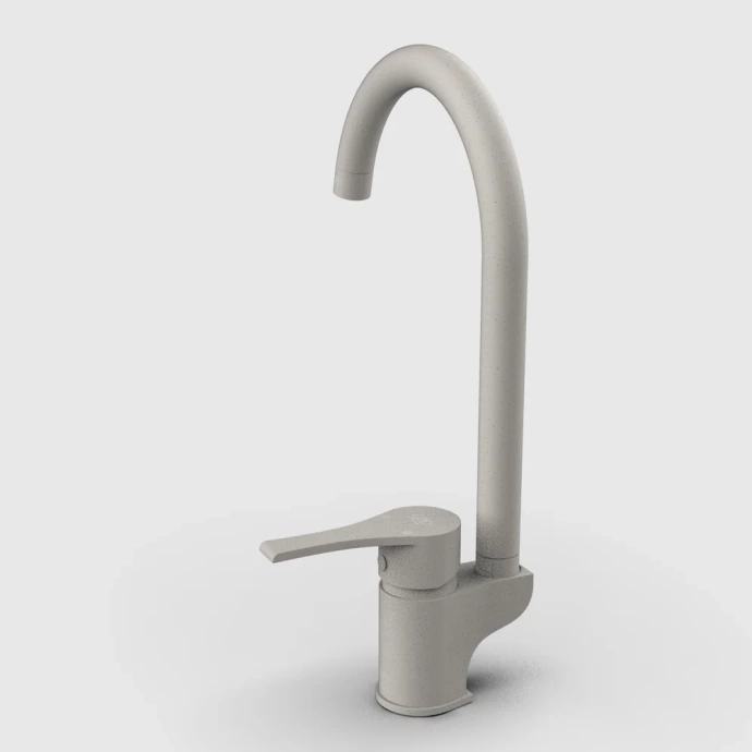 Смеситель для кухни GPD Atros бежевый матовый MTE65-KG - 5