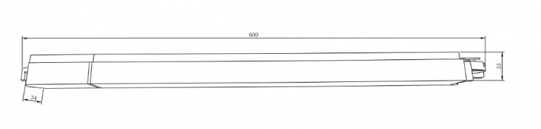 Накладной светильник Maytoni Basis TR000-1-24W3K-W - 1