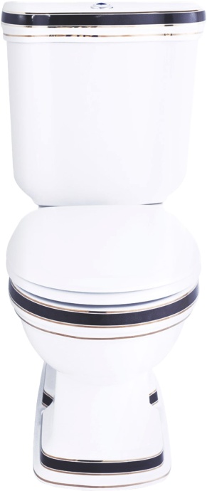 Бачок для унитаза Creavit Klasik KL410-OK крокодил KL410-00CB00E-KR00 - 3