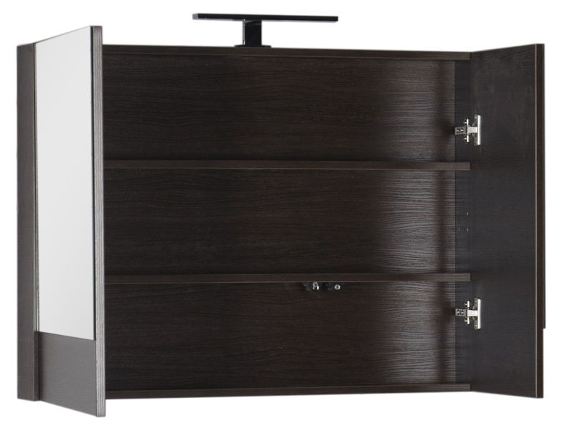 Зеркало-шкаф Aquanet Нота 90 камерино венге 159110 - 1