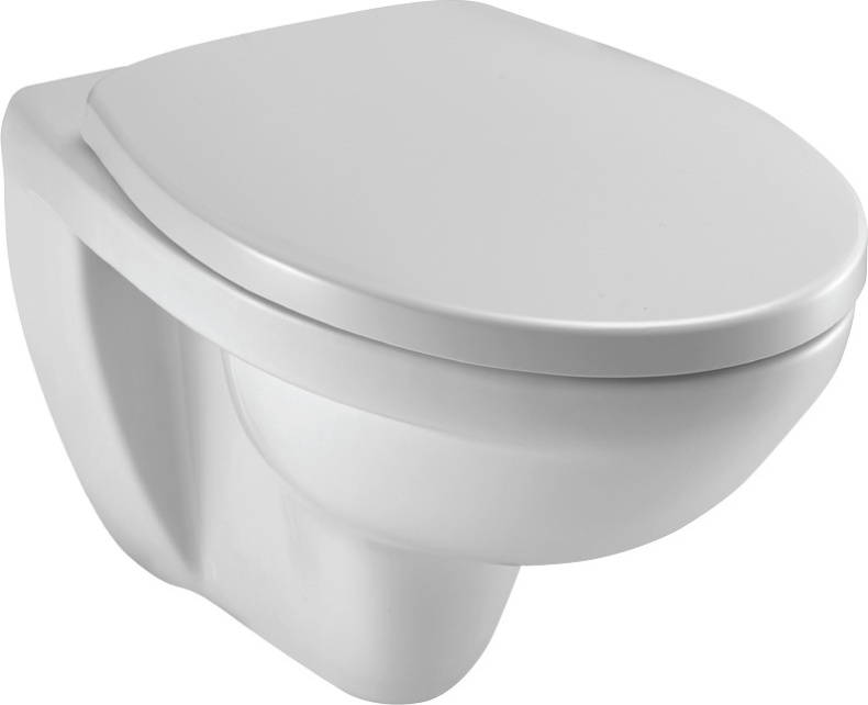 Комплект Система инсталляции для унитазов Jacob Delafon E5504-NF + Кнопка смыва Jacob Delafon E4316-00 белая + Крышка-сиденье Jacob Delafon Patio - 3