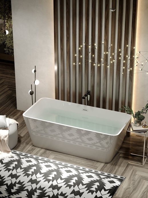 Акриловая ванна Ceramica Nova Dama 170х80 белая FB05 - 3