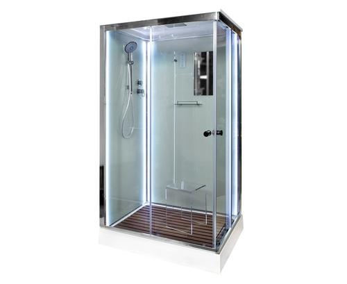 Душевая кабина Deto K 120х90 хром  K402SLED - 1