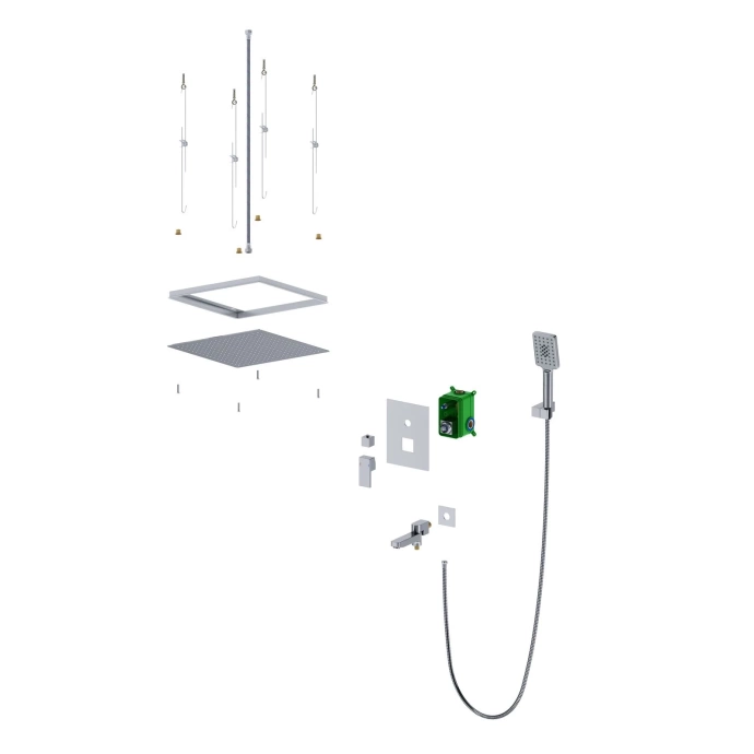 Душевая система встроенная Timo Selene SX-2039/00SM хром - 3