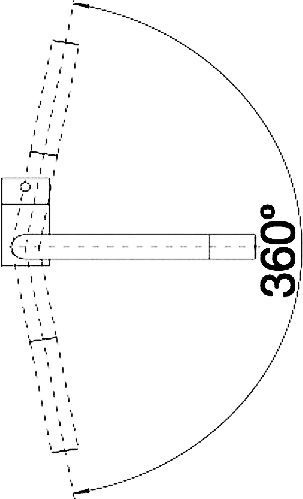 Смеситель для кухонной мойки Blanco Linus хром  514019 - 5