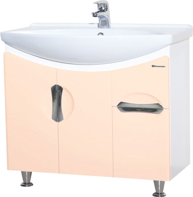 Мебель для ванной Bellezza Лагуна 75 бежевая - 2